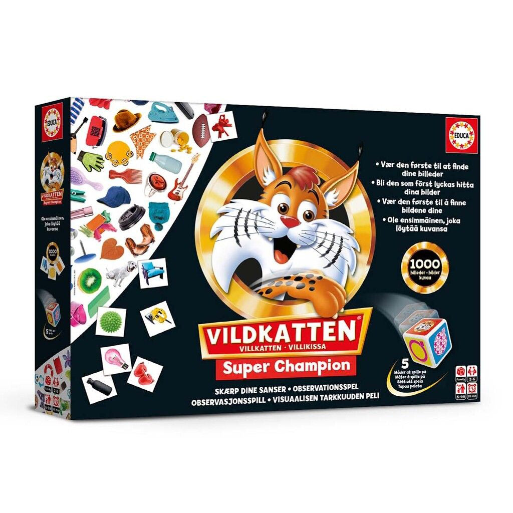 Vildkatten Super Champion, 1000 brikker