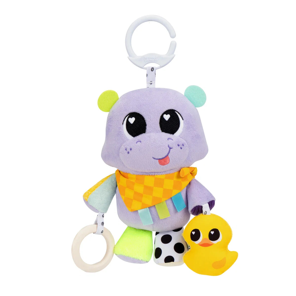 Lamaze aktivitetslegetøj, Hayley the Hippo Clip &amp; Go