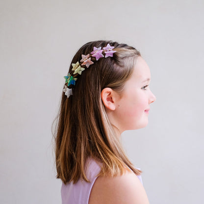 Mimi &amp; Lula 6 hårklemmer, Mini Star My Little Unicorn