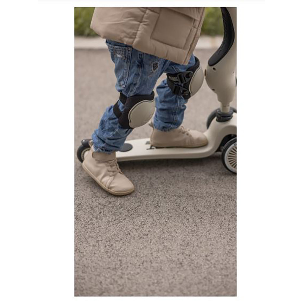 Scoot &amp; Ride Beskyttelsesudstyr til løbehjul, Ash - Str. XXS-S