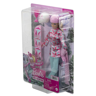 Barbie dukke som snowboarder