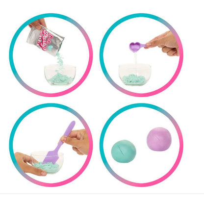 Barbie Party Unboxed dukke m. brunt hår og 10 overraskelser