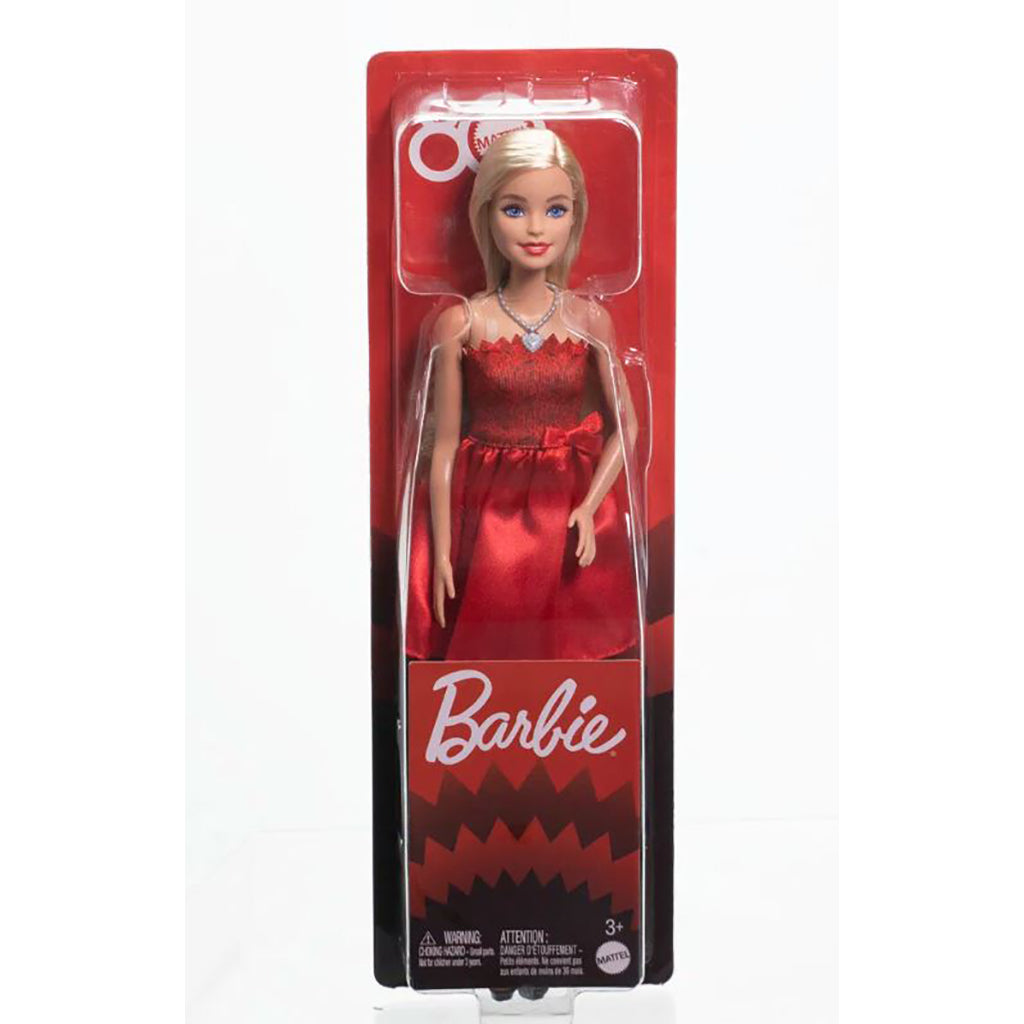 Barbie Fashionista 80th Anniversary Ruby Red Dukke