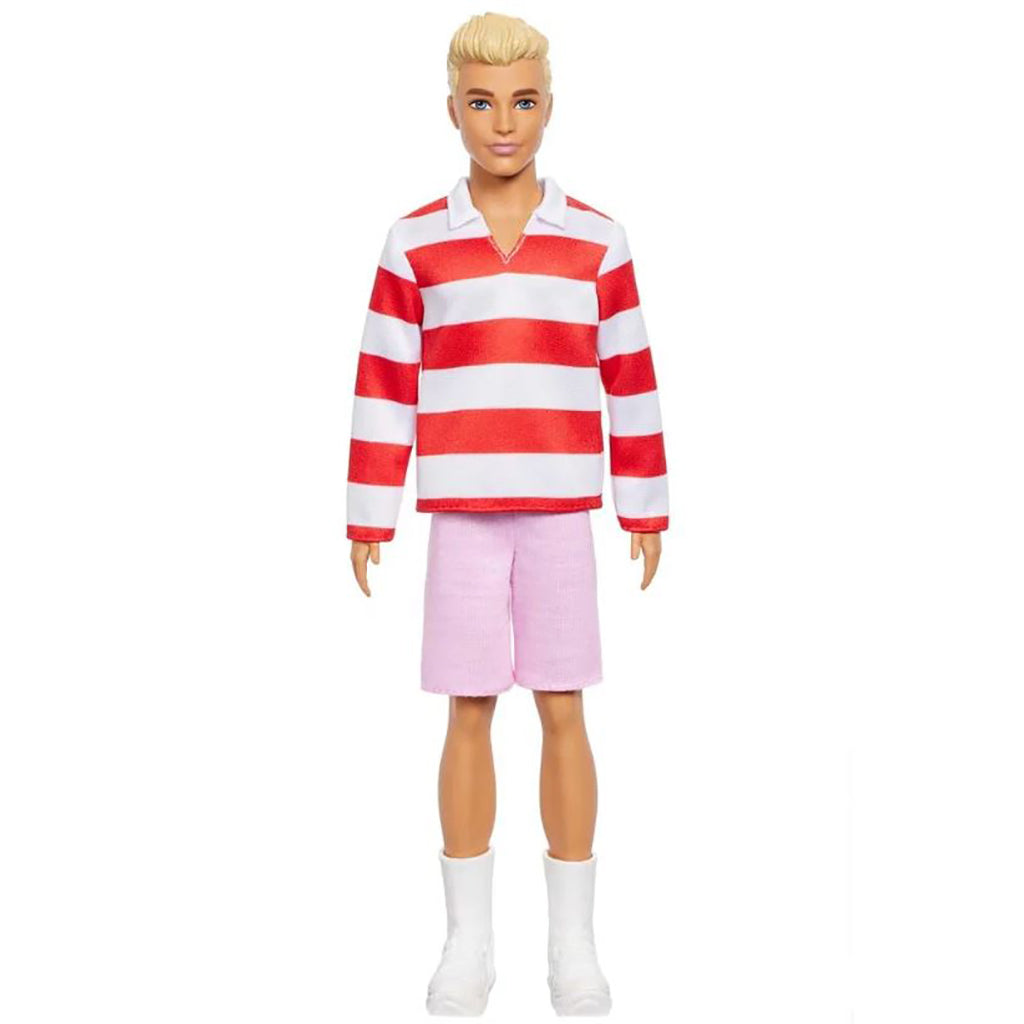Barbie Fashionista Ken dukke, Red &amp; White Stripes