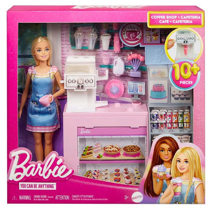 Barbie Career Coffee Shop, Barbie dukke m kaffebar