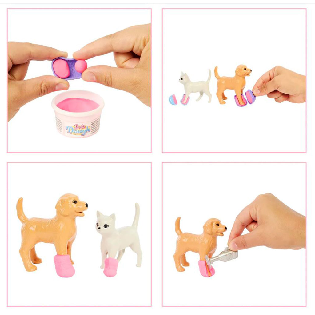 Barbie Dyrlæge i veterinærklinik inkl dyr