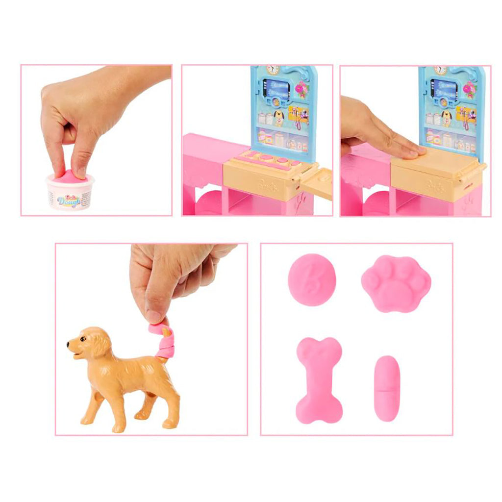 Barbie Dyrlæge i veterinærklinik inkl dyr