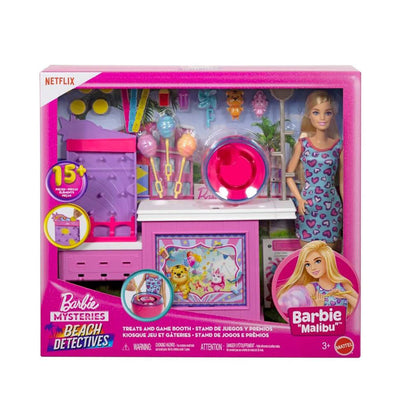 Barbie Mysteries, Candyfloss &amp; Spil legesæt inkl 10 dele