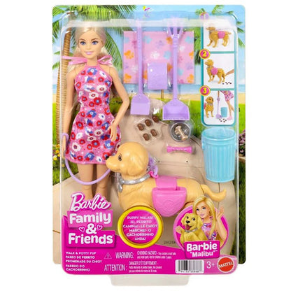 Barbie Walk &amp; Potty Malibu