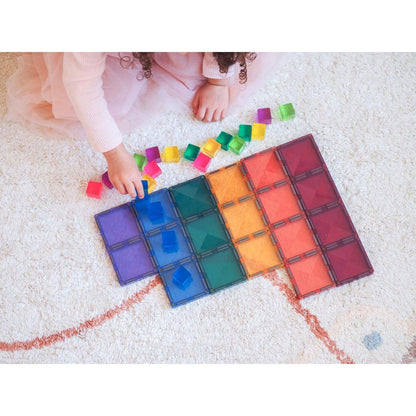 Connetix Ractangle Pack - magnetsæt 24 dele - pastel