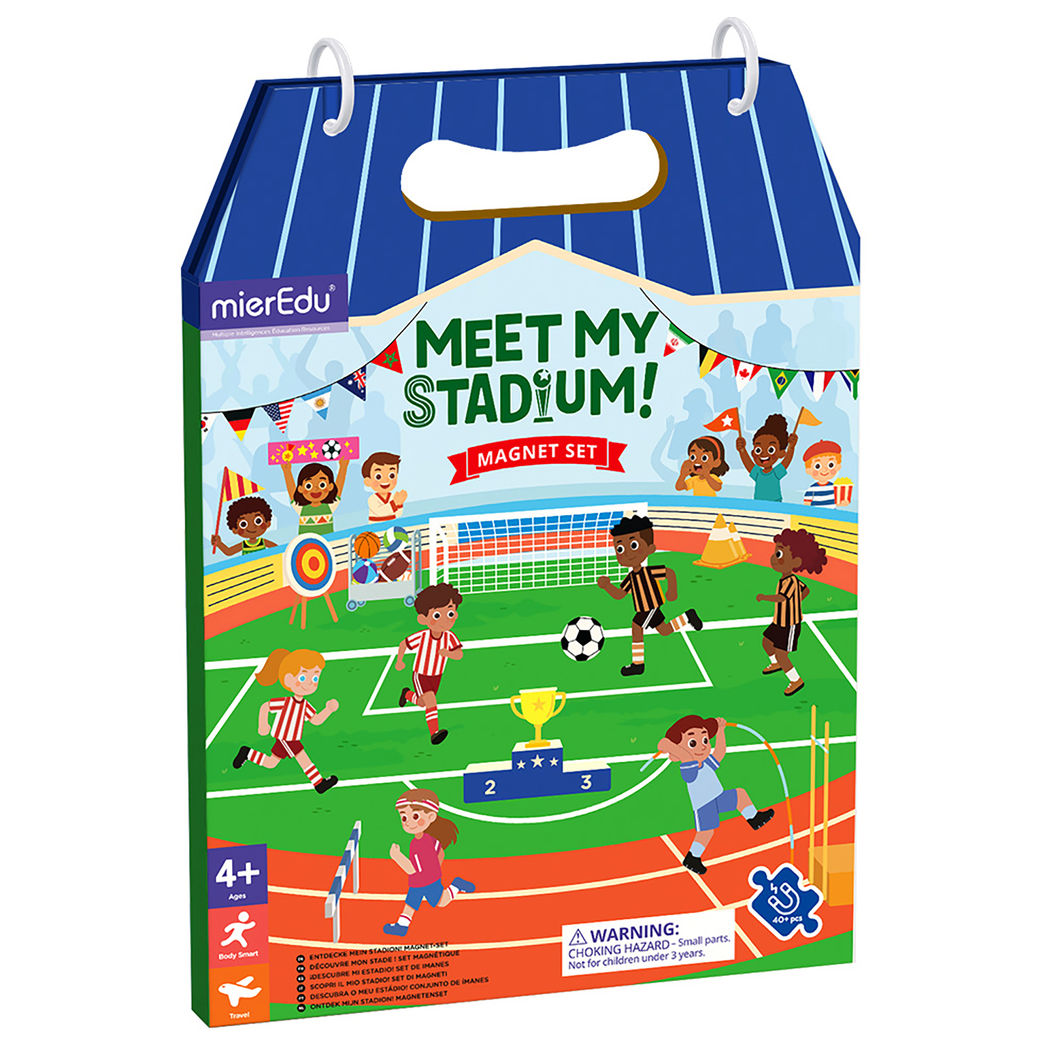 mierEdu Magnetisk legesæt, Mit stadion