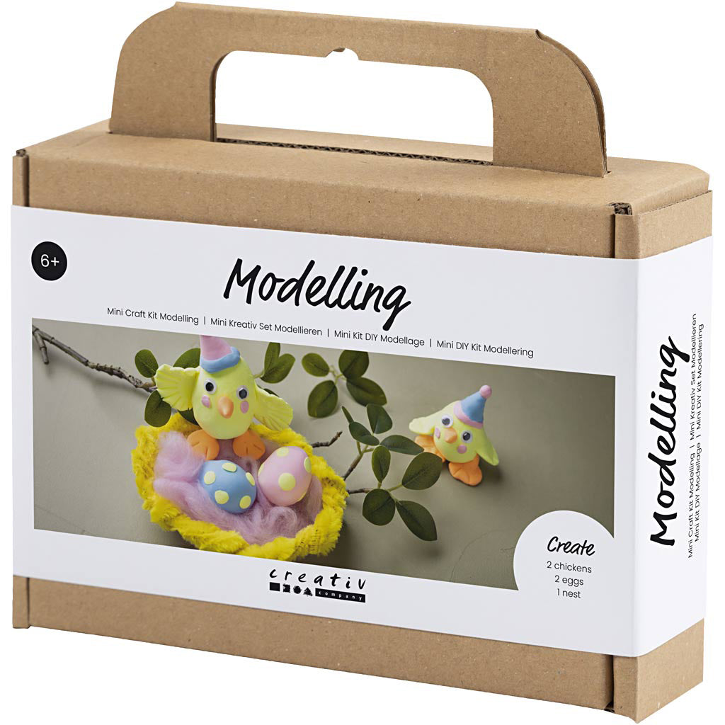 Mini DIY Kit Modellering, Påsketema
