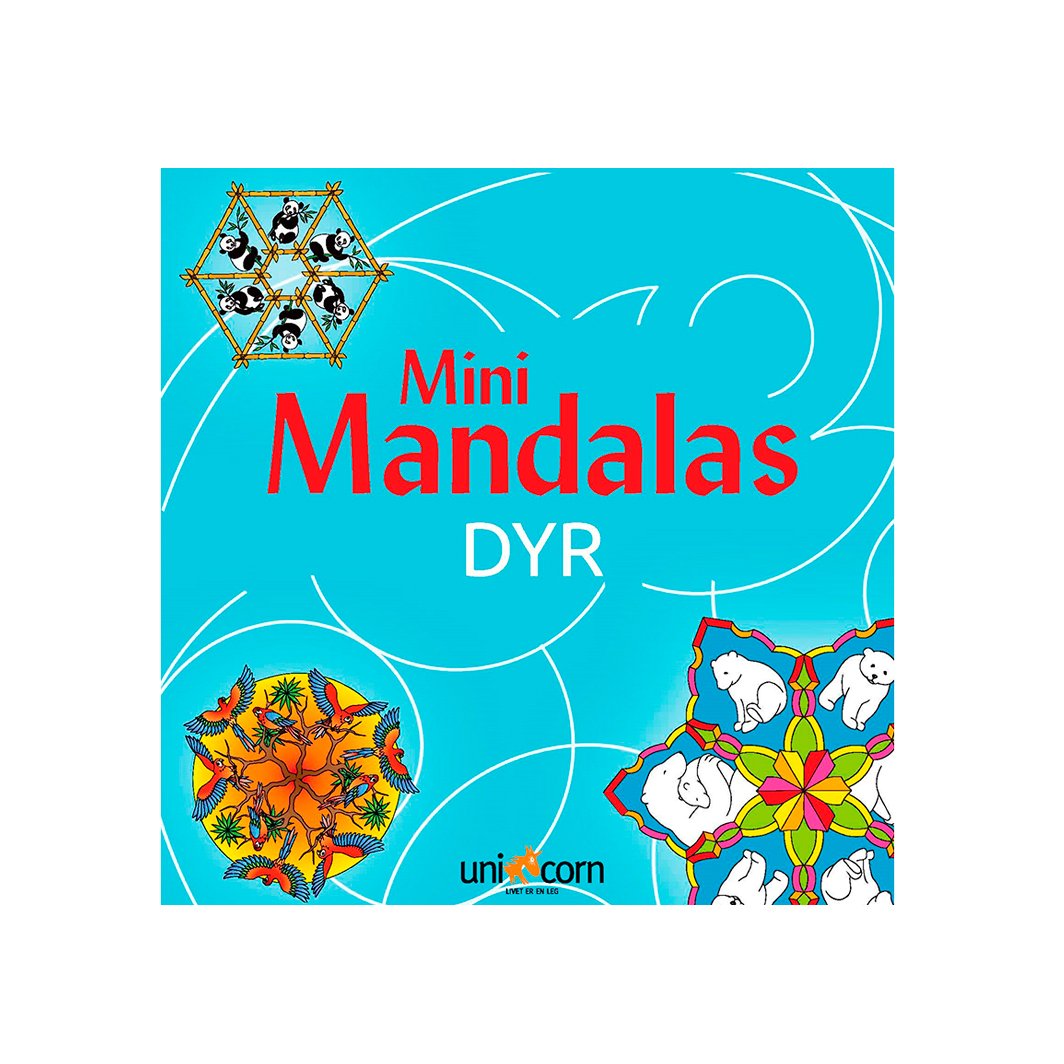 Mandalas malebog mini, Dyr