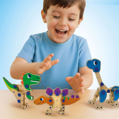 SES Creative Brix Junior, byggelegetøj - Dinosaurer