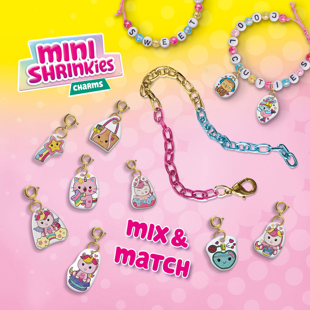 SES Creative Krympeplast, Mini Shrinkies - Vedhæng designstudie