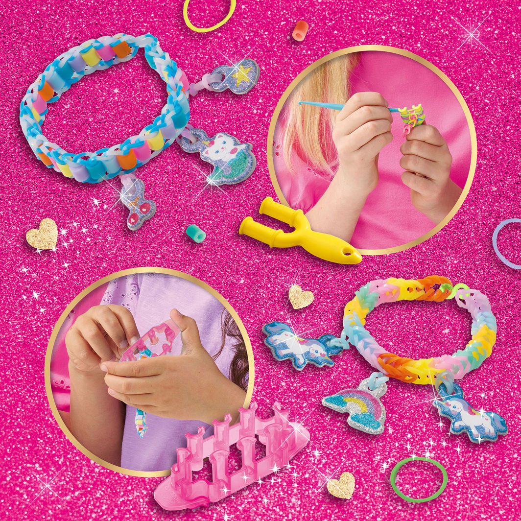 SES Creative Loom armbånd, Enhjørninger