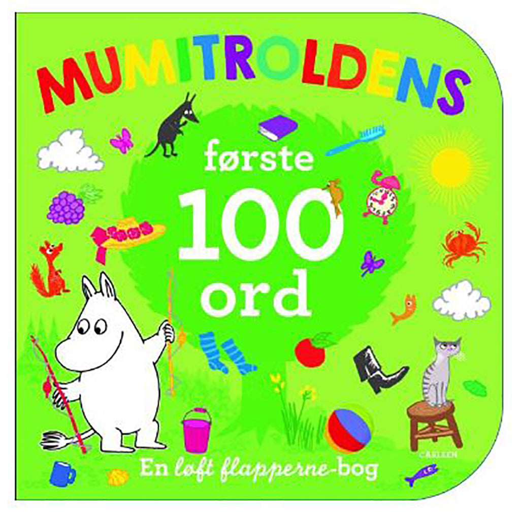 Forlaget Carlsen, papbog - Mumitroldens første 100 ord