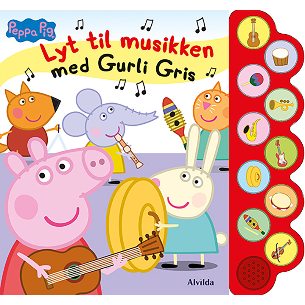 Gurli Gris, Lyt til musikken - Lydbog med 10 lyde