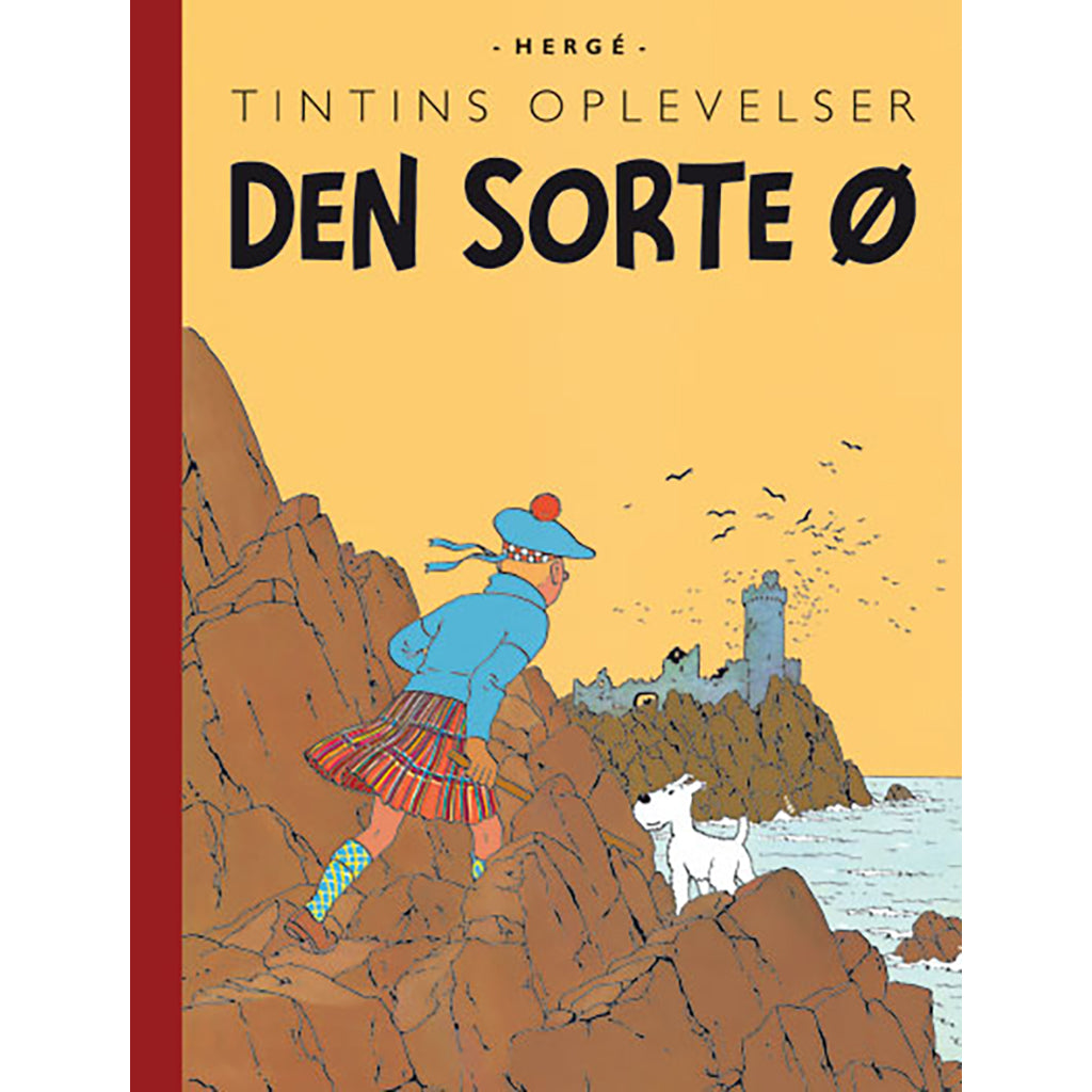 Tintin Den sorte ø, retroudgave