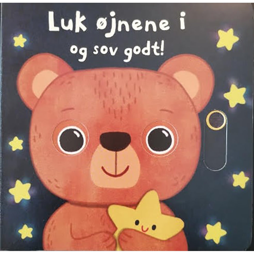 Forlaget Bolden, papbog - Luk øjnene i og sov godt!