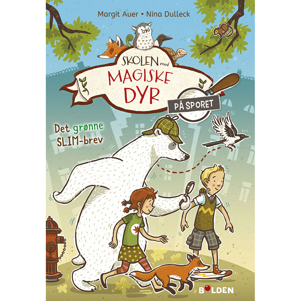 Forlaget Bolden, Skolen med magiske dyr – På sporet 1 - Det grønne Slim-brev