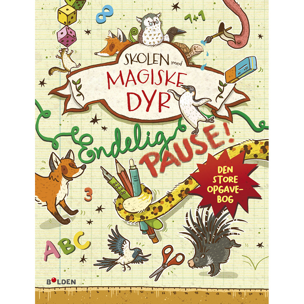 Forlaget Bolden, Skolen med magiske dyr - Den store opgavebog