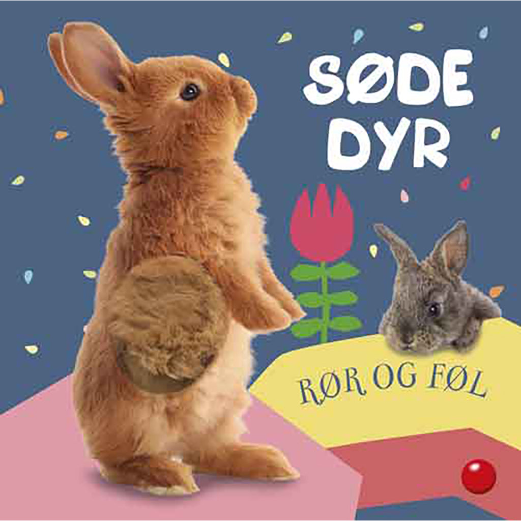 Forlaget Bolden, Pap-pegebog, Rør og føl – Søde dyr