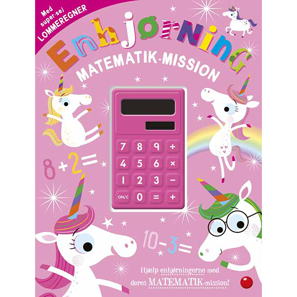 Forlaget Bolden, Opgavebog, Enhjørning matematik-mission – med lommeregner
