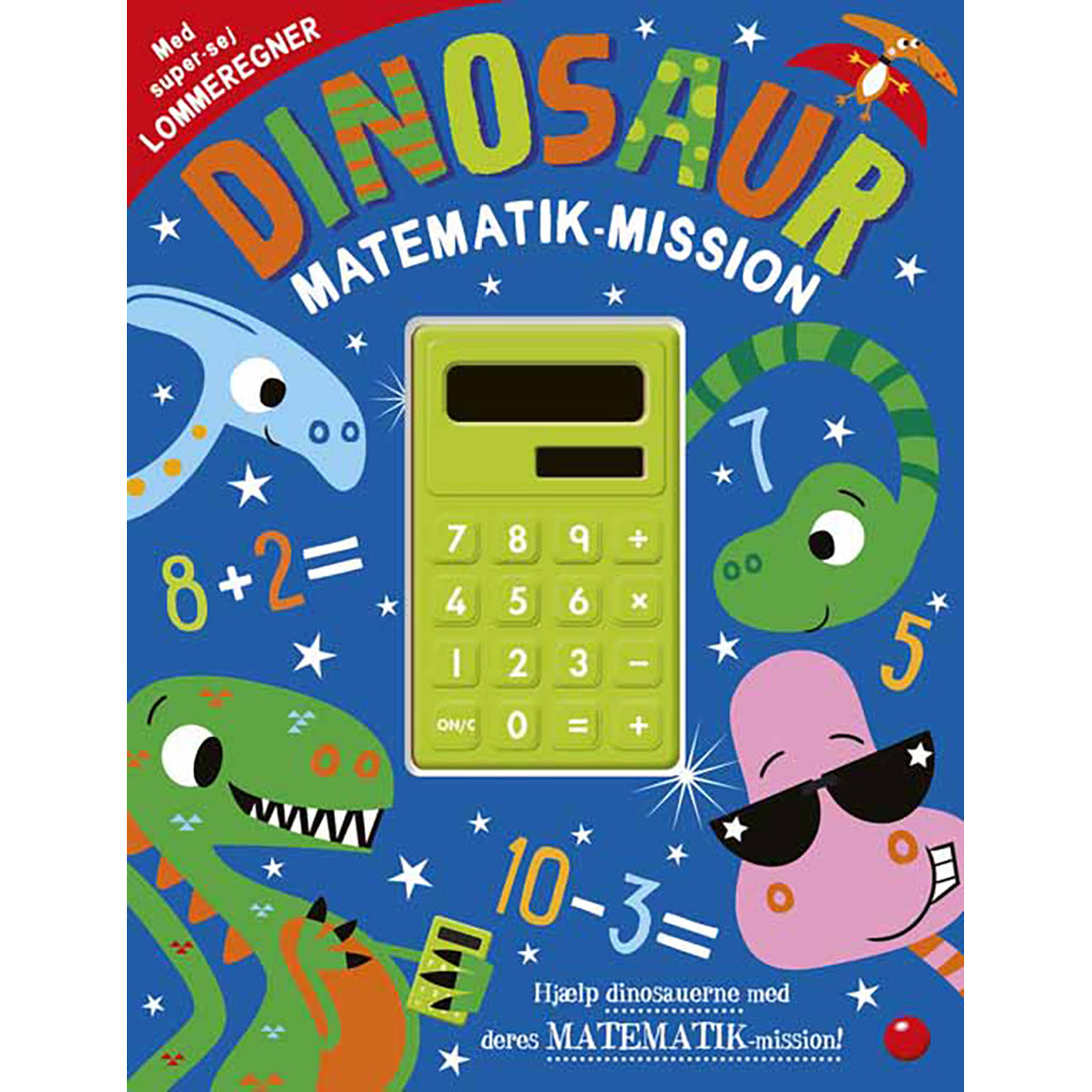 Forlaget Bolden, Opgavebog, Dinosaur matematik-mission – med lommeregner