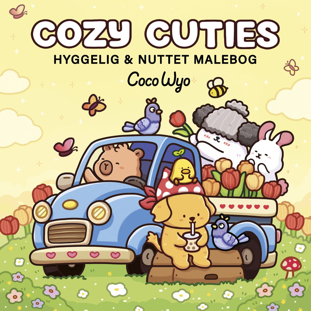 Cozy Cuties, Cozy coloring - malebog