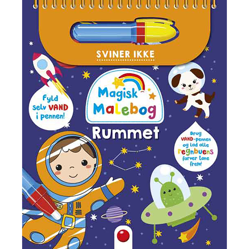 Forlaget Bolden, Magisk malebog, mal m vand - Rummet