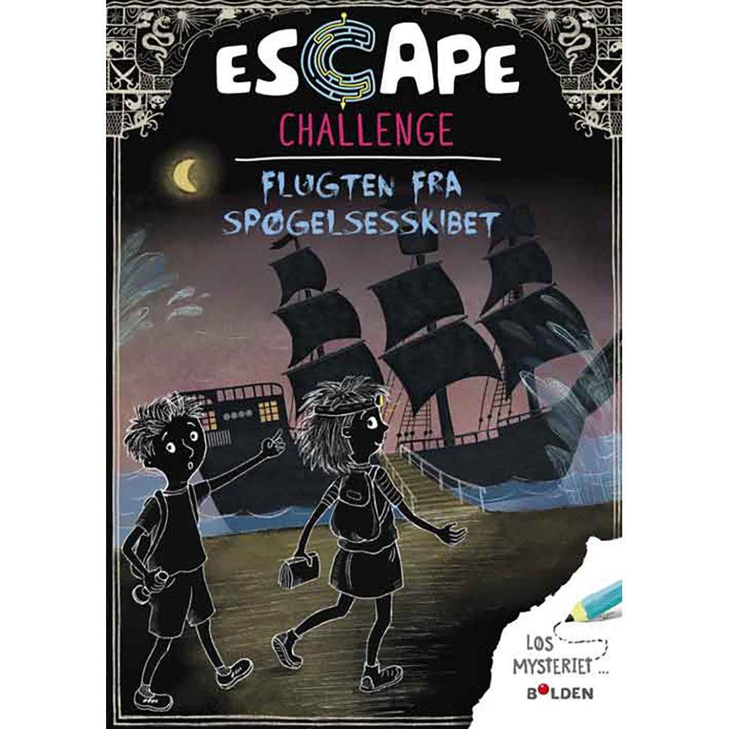 Forlaget Bolden, Opgavebog, Escape Challenge: Flugten fra spøgelsesskibet