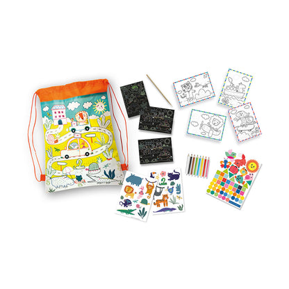 SES Creative, Rejseaktiviteter i rygsæk