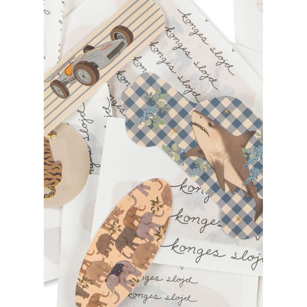 Konges Sløjd plaster, Kiss and comfort - Blue mix