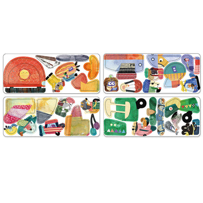 mierEdu Magnetisk rejsesæt, Flyvemaskiner