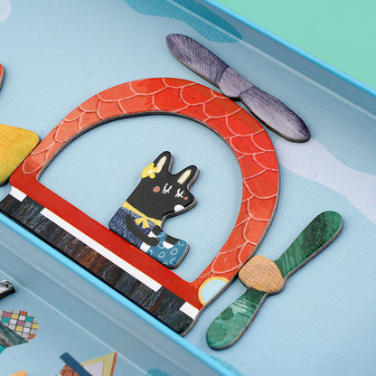 mierEdu Magnetisk rejsesæt, Flyvemaskiner