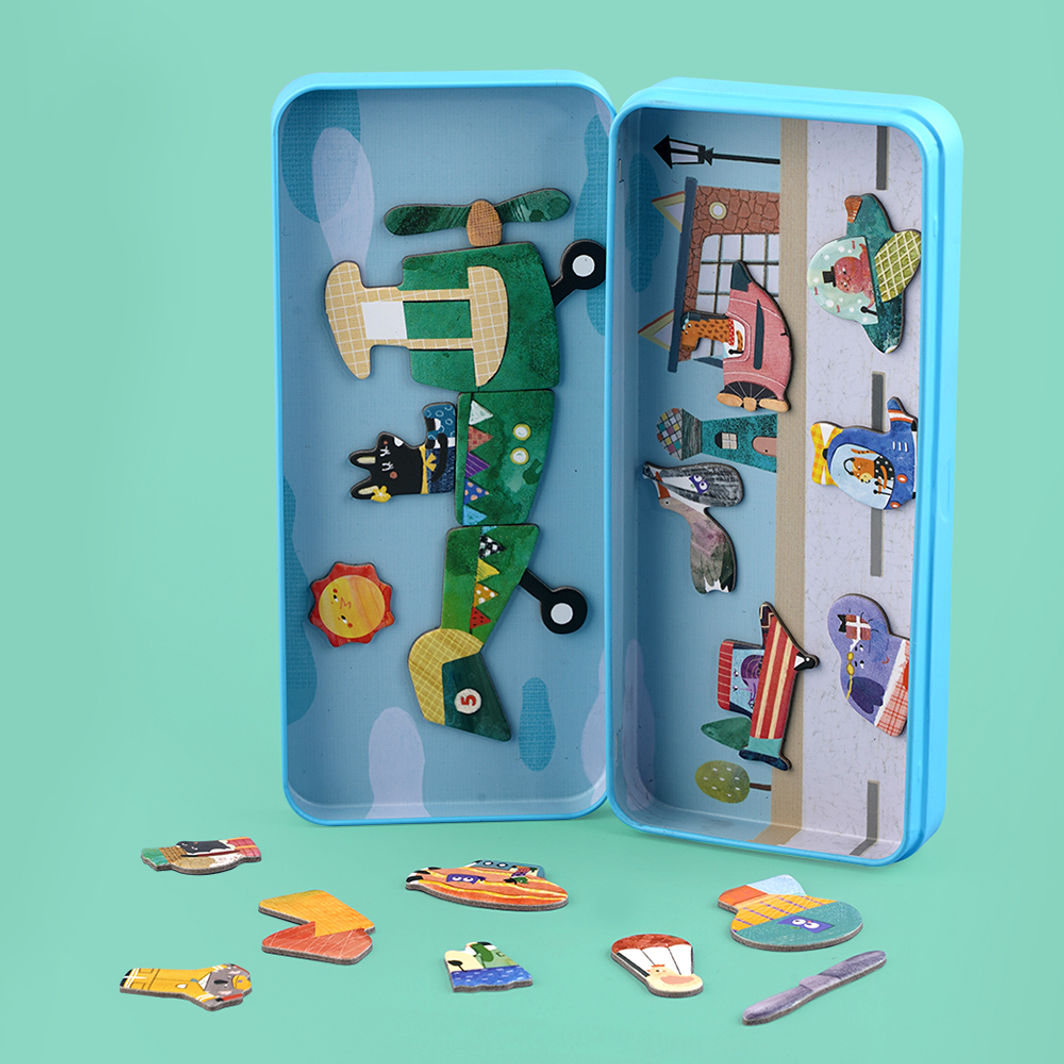 mierEdu Magnetisk rejsesæt, Flyvemaskiner