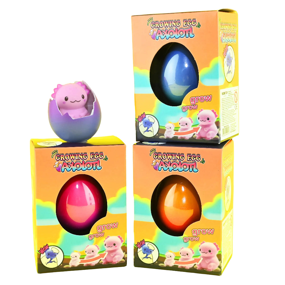 Robetoy Growing Egg, Gro din egen Axolotl - 6 cm