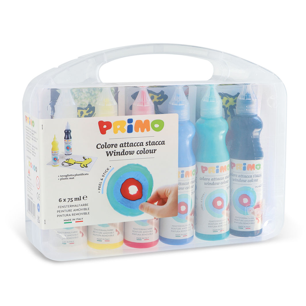 Primo Vinduesmaling - 6 flasker 75 ml
