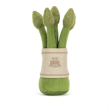 Jellycat bamse, Amuseables Asparagus - 22 cm