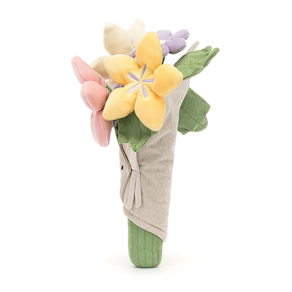 Jellycat bamse, Amuseables blomsterbuket - 31 cm