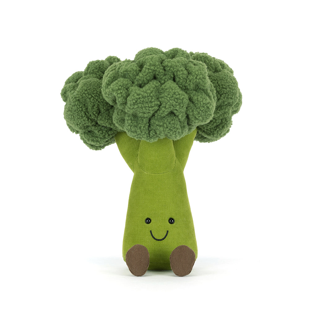 Jellycat bamse, Amuseables Broccoli - 24 cm