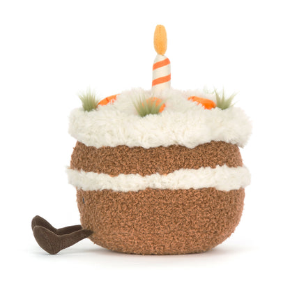 Jellycat bamse, Amuseables Carrot Cake - 15 cm