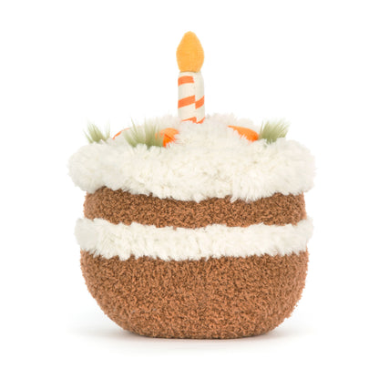 Jellycat bamse, Amuseables Carrot Cake - 15 cm