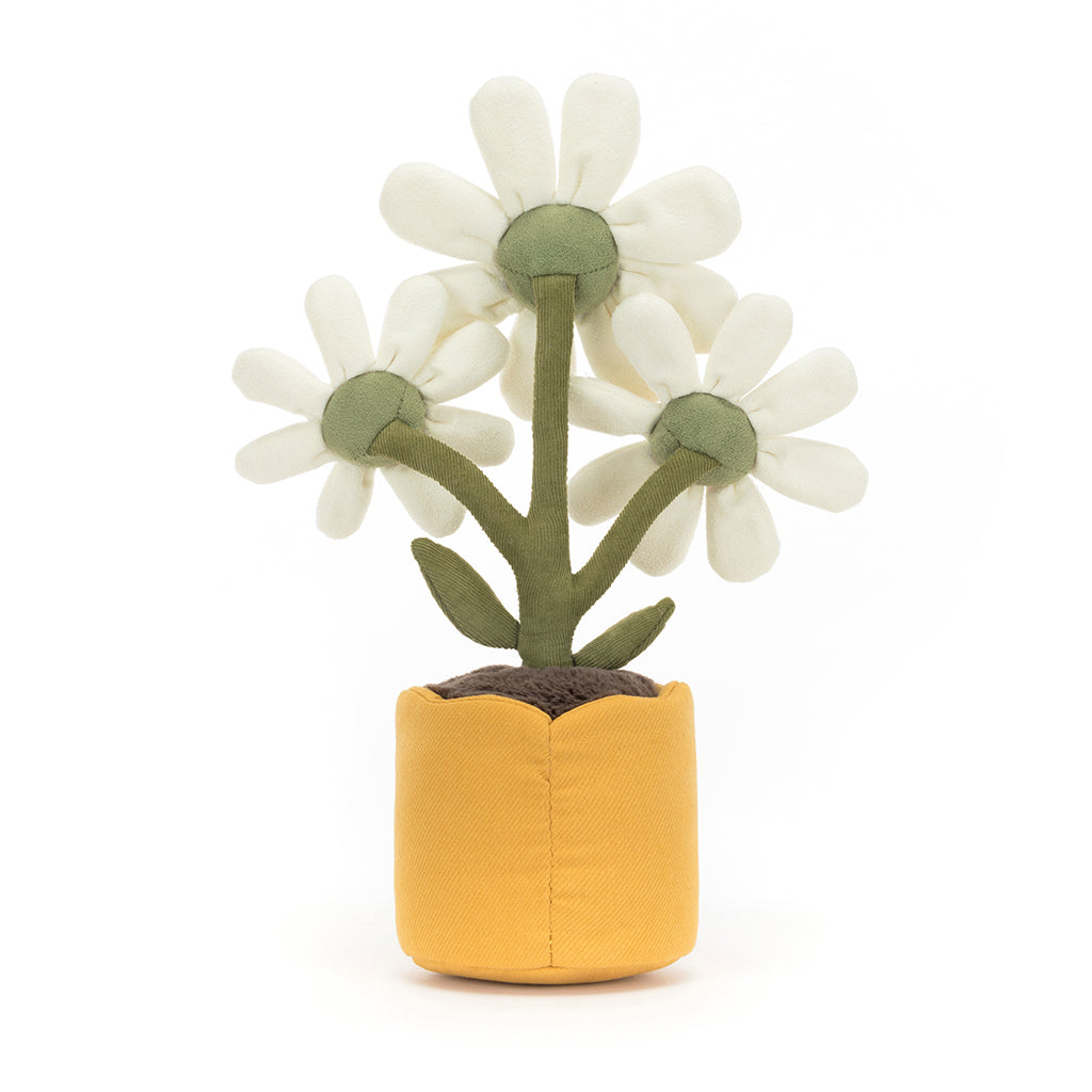 Jellycat bamse, Fun Plant, Amuseables Marguerit - 34 cm