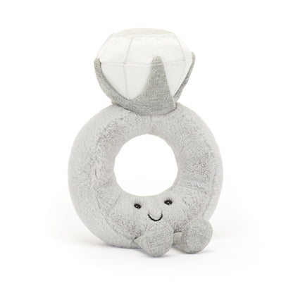 Jellycat bamse, Amuseable Diamond ring - 20 cm