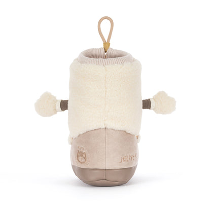 Jellycat bamse, Amuseables Perta Snow Boot - 21 cm
