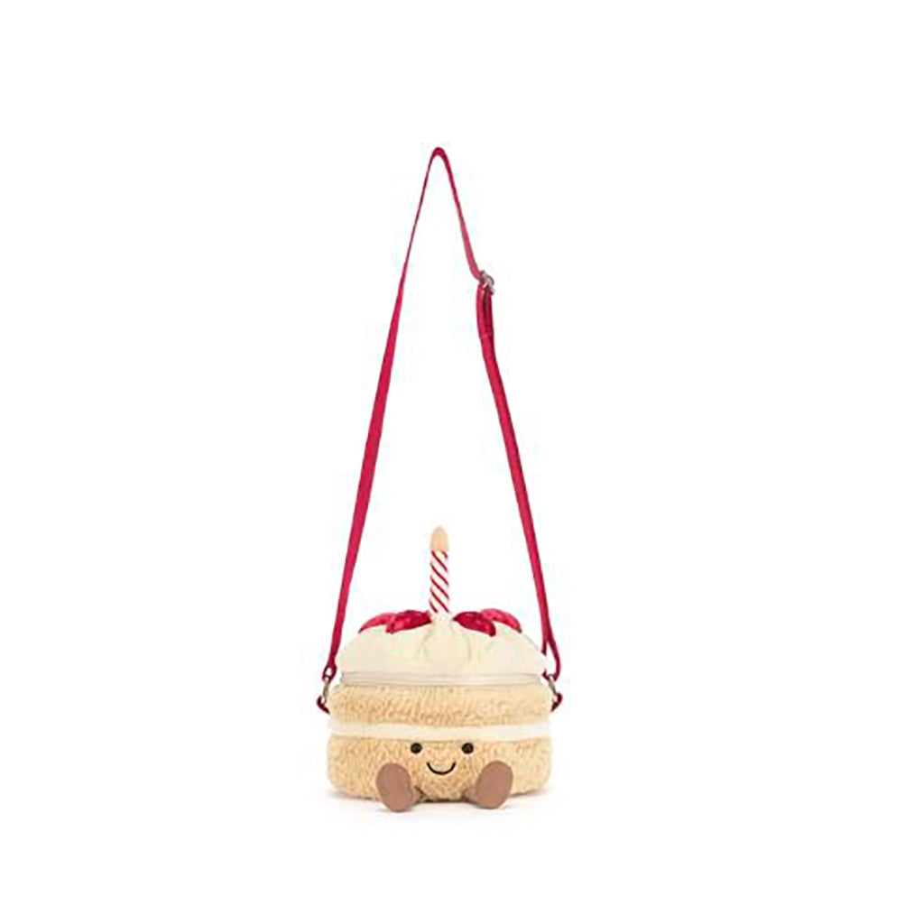 Jellycat børnetaske, Amuseables Birthday cake - 18 cm