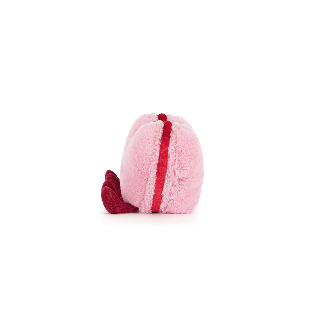 Jellycat bamse, Amuseables Arlette Heart Macaron, pink - 13 cm