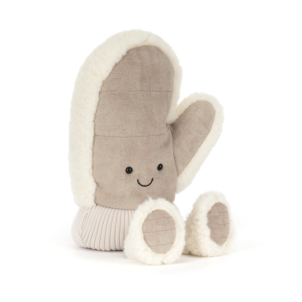 Jellycat bamse, Amuseables Fitswell Mitten - 27 cm